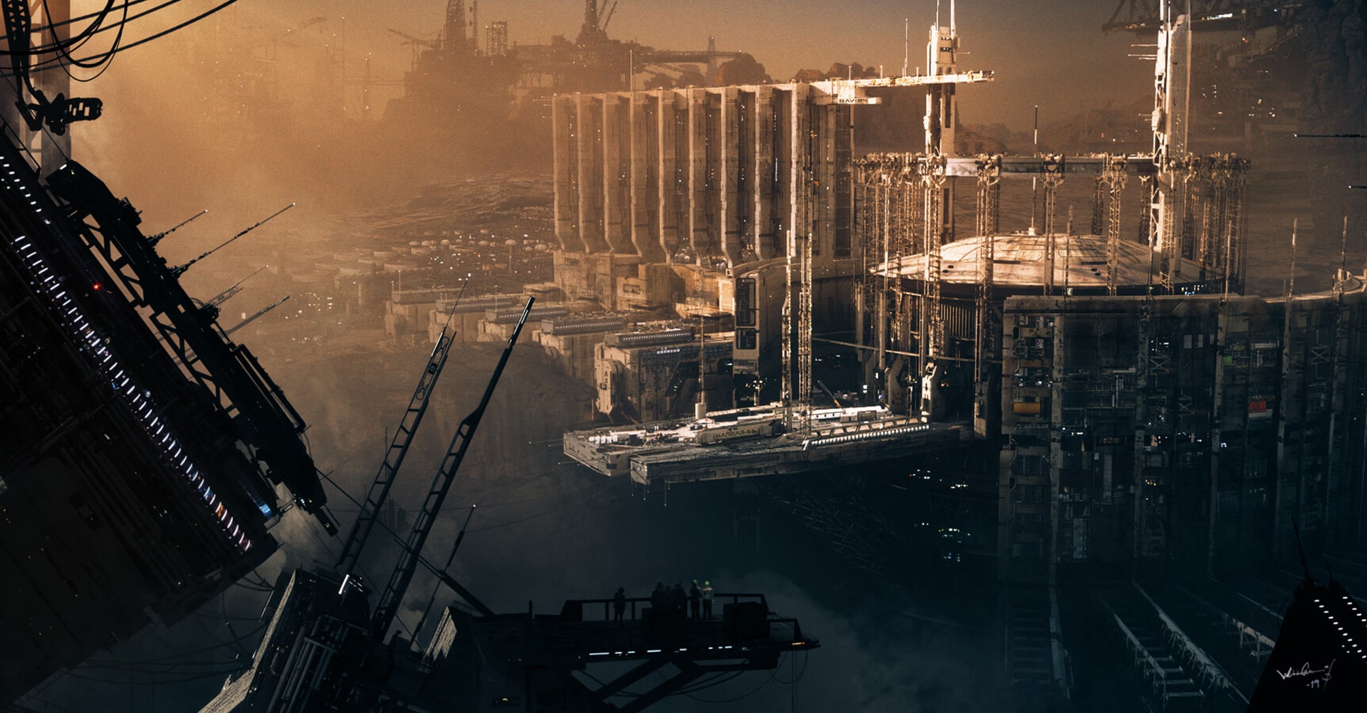 Fernando Campos Asimov Mars Base